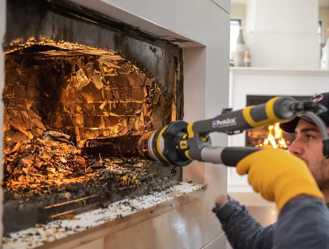 Professional chimney cleaning by Hacienda Heights Chimney Sweep in Hacienda Heights, CA