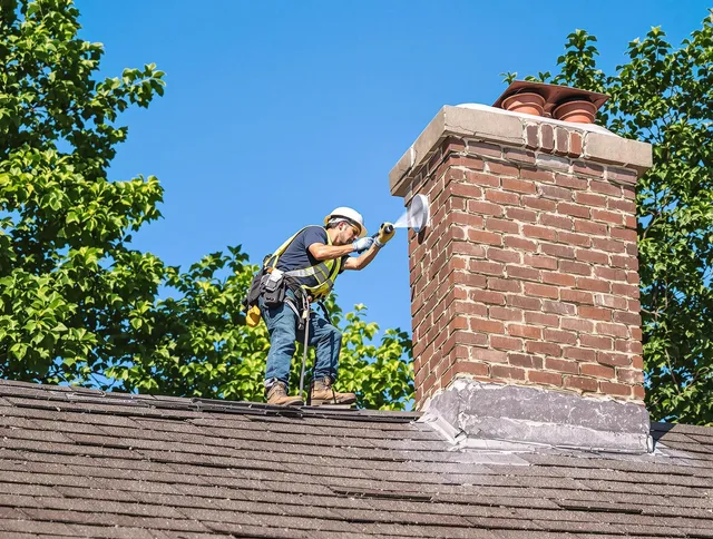 Hacienda Heights Chimney Sweep performing an inspection with advanced tools in Hacienda Heights, CA