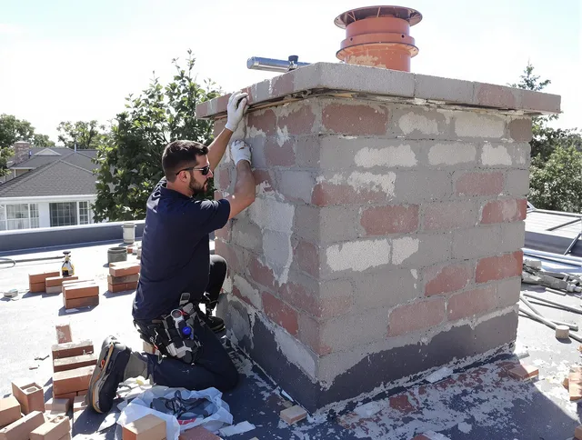 Advanced chimney repair process by Hacienda Heights Chimney Sweep in Hacienda Heights, CA