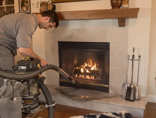 Routine fireplace upkeep by Hacienda Heights Chimney Sweep in Hacienda Heights, CA