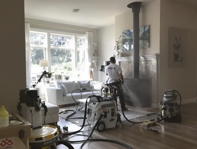 Soot removal service by Hacienda Heights Chimney Sweep for a fireplace in Hacienda Heights, CA
